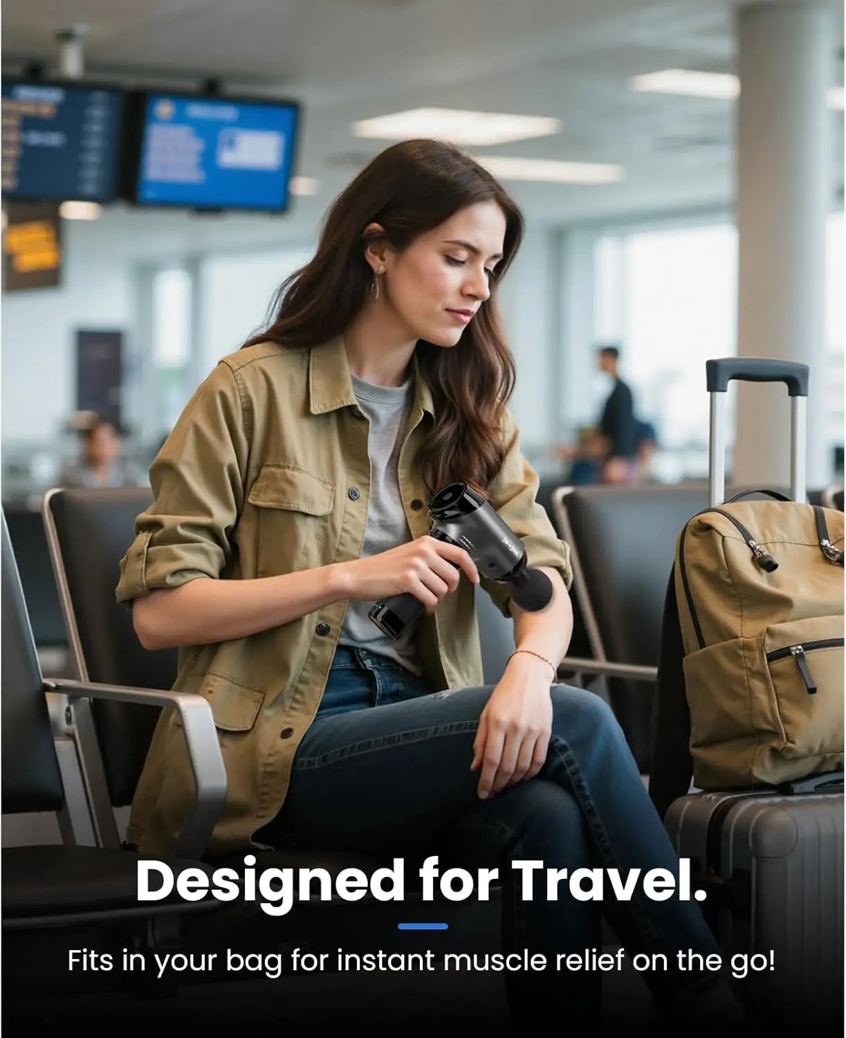 None T2 Pro Heat And Cold Massage Gun Muscle Relief