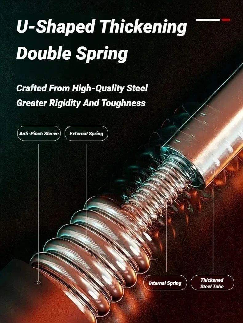 SHFY Adjustable Arm Exerciser With Foam Handle Forearms Triceps