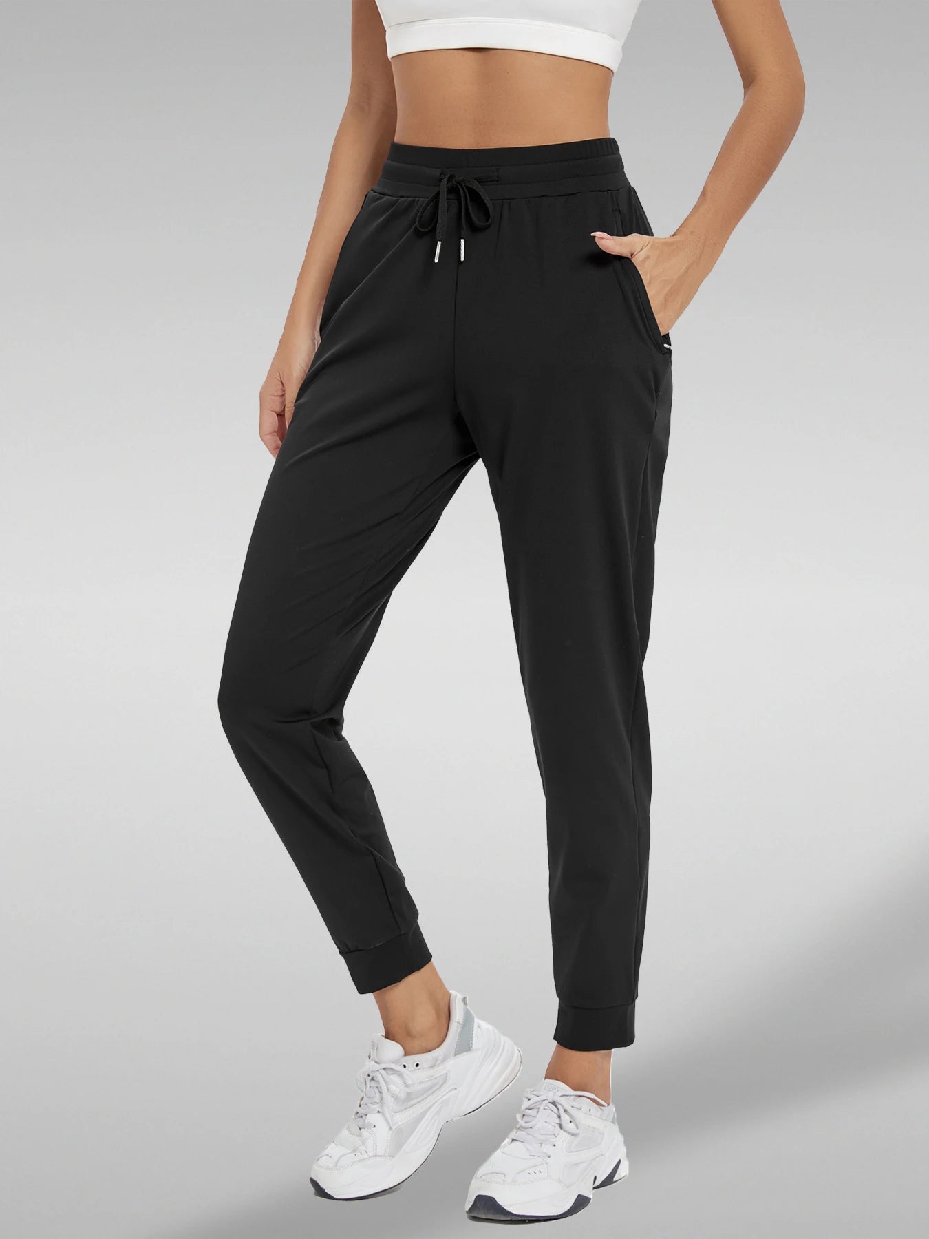 Women's High Waisted Pocket Joggers for Yoga and Workout