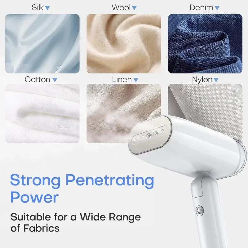 Broncho Foldable Professional Clothes Steamer Handheld Wrinkle Remover Travel