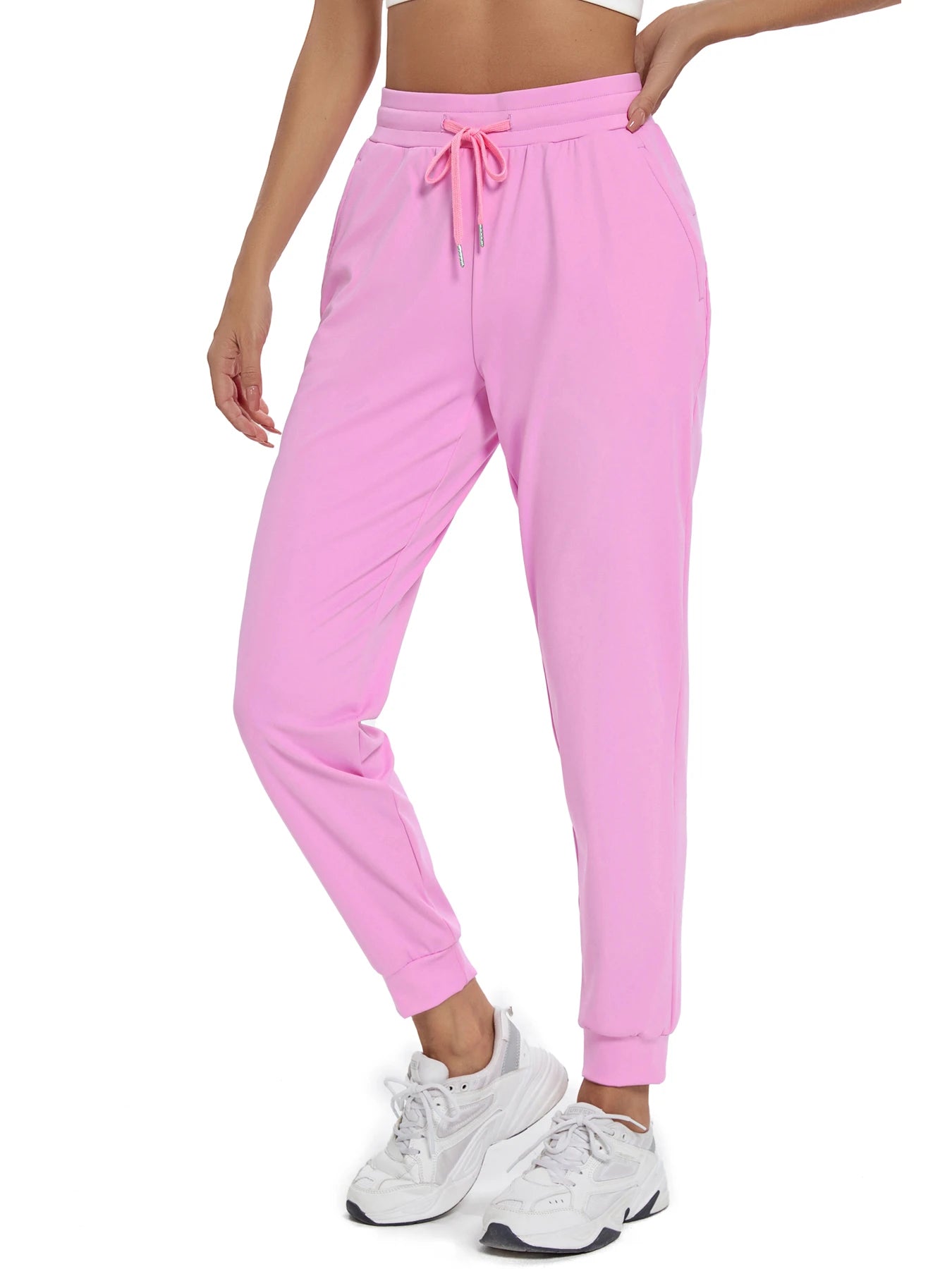 Women's High Waisted Pocket Joggers for Yoga and Workout