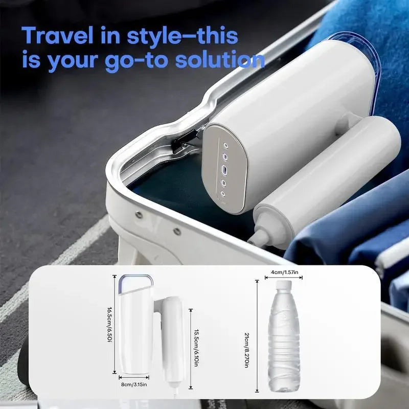 Broncho Foldable Professional Clothes Steamer Handheld Wrinkle Remover Travel