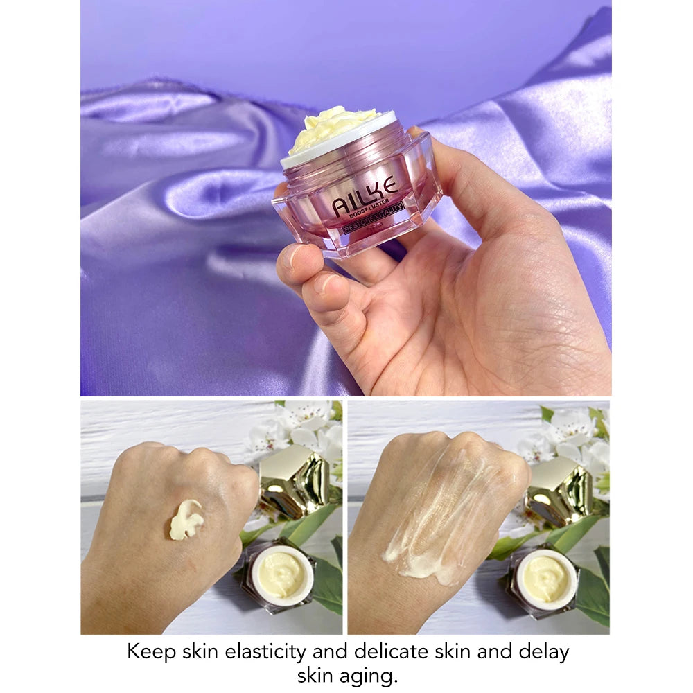 AILKE Lightening Face Cream Antioxidant Radiant Skin Firming Sodium Hyaluronate