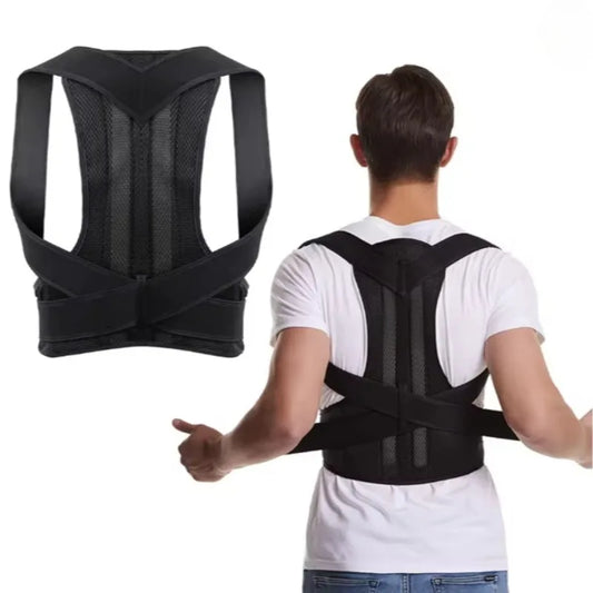 FUBEICHLY Posture Corrector Back Brace for Men and Women