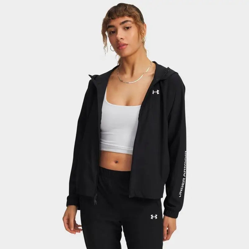 Under Armour Women's Woven Running Jacket For Training And Fitness