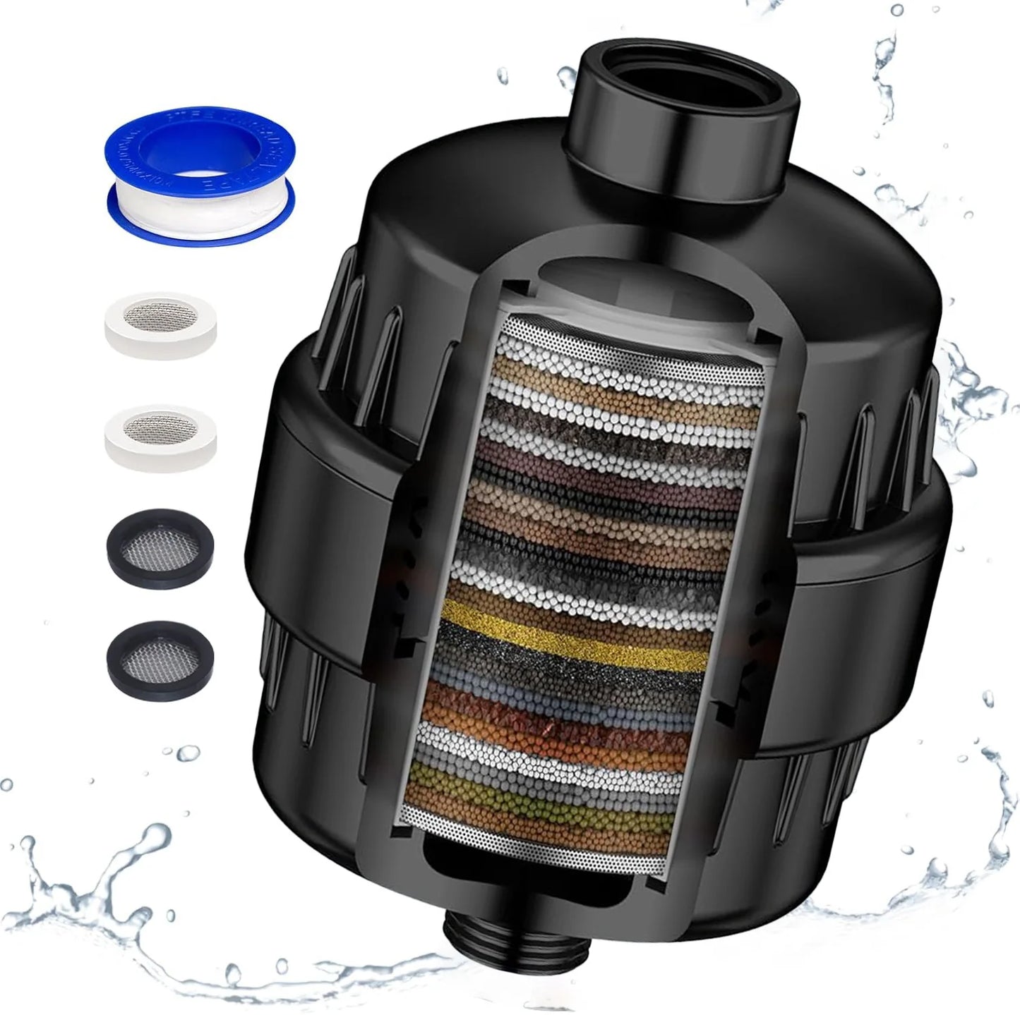 Universal Purification Cartridge For Shower Head And Bathroom Tap