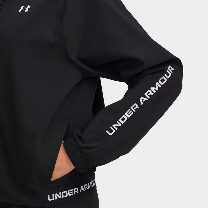 Under Armour Women's Woven Running Jacket For Training And Fitness