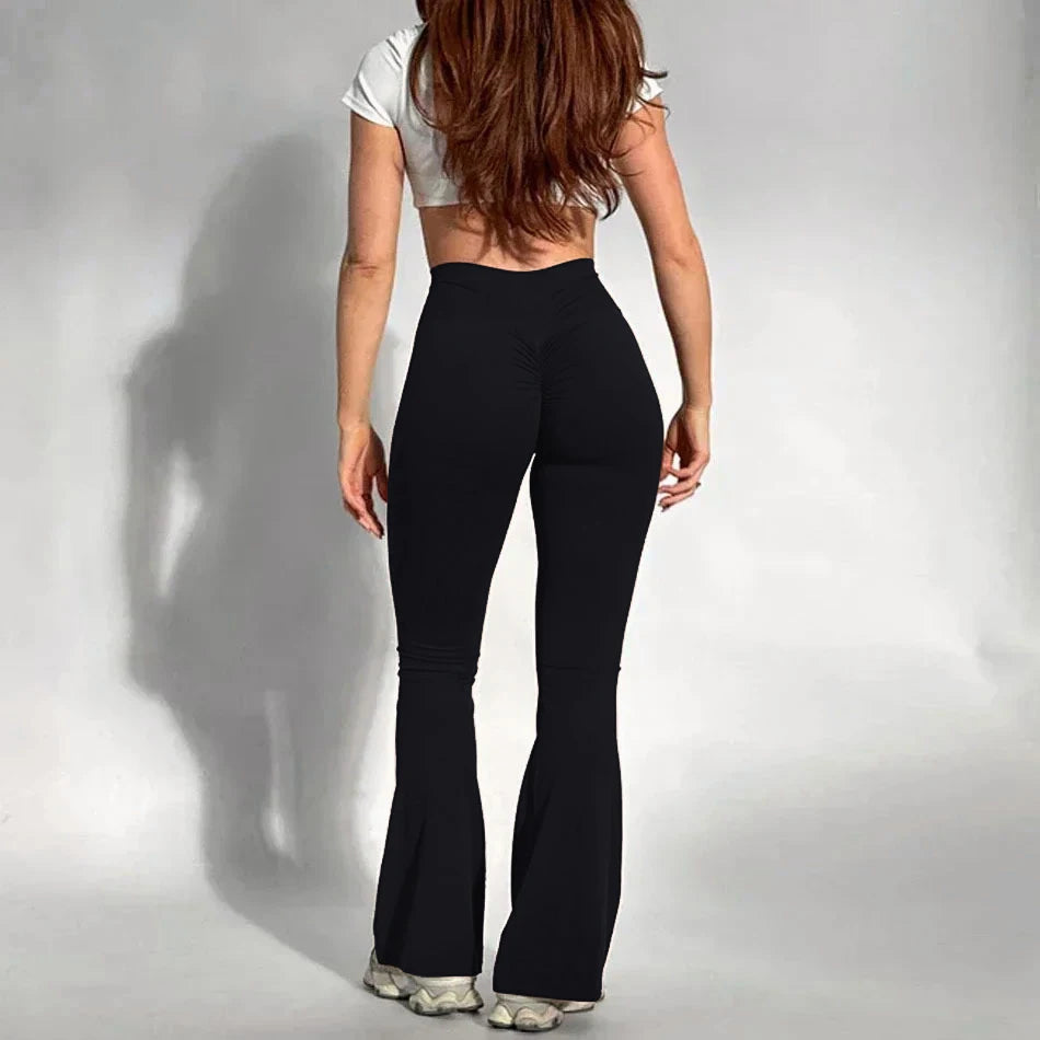 None High Waist Yoga Leggings Scrunch Butt Lifting Pants