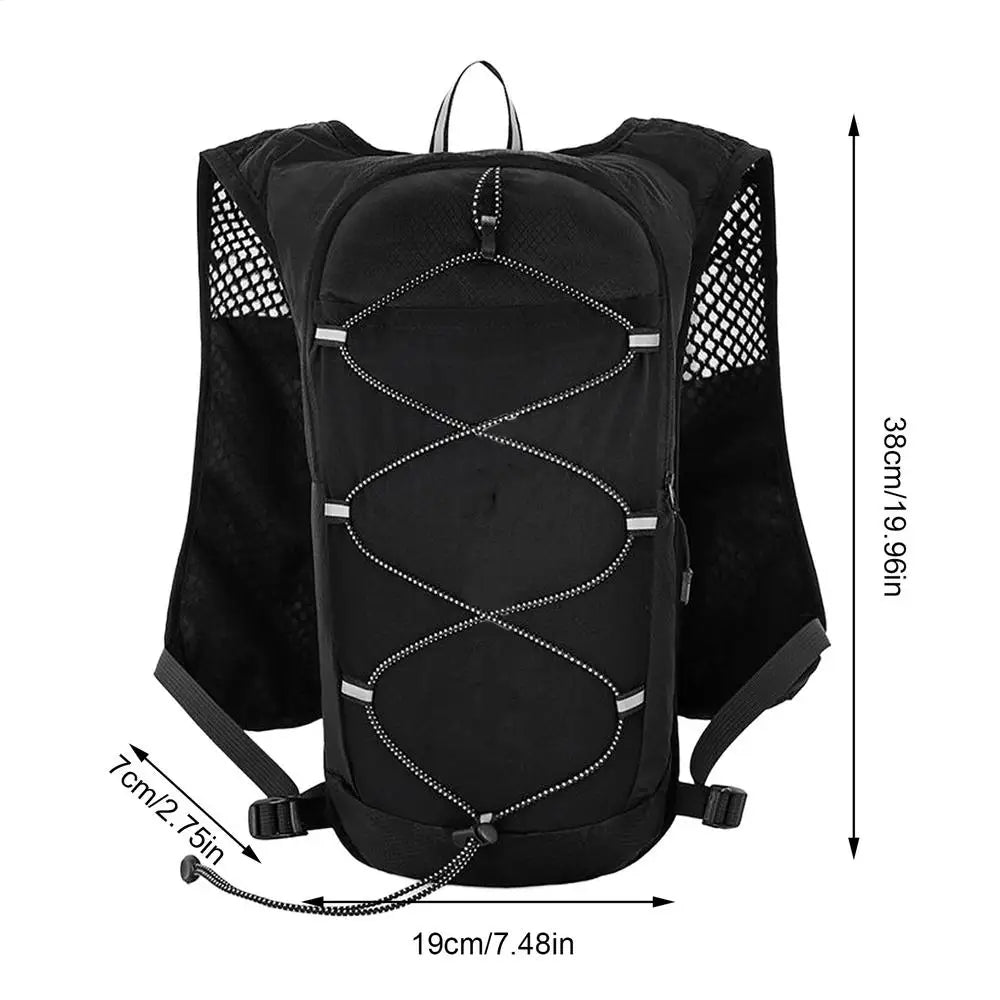 Liilaimic Hydration Vest Backpack For Outdoor Running And Cycling