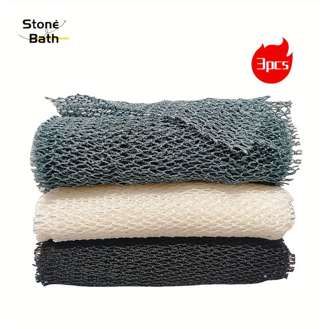 African Net Sponge Hyperexfoliating Bathing Wash Cloth LuxuriousPremium Gentle Scrub