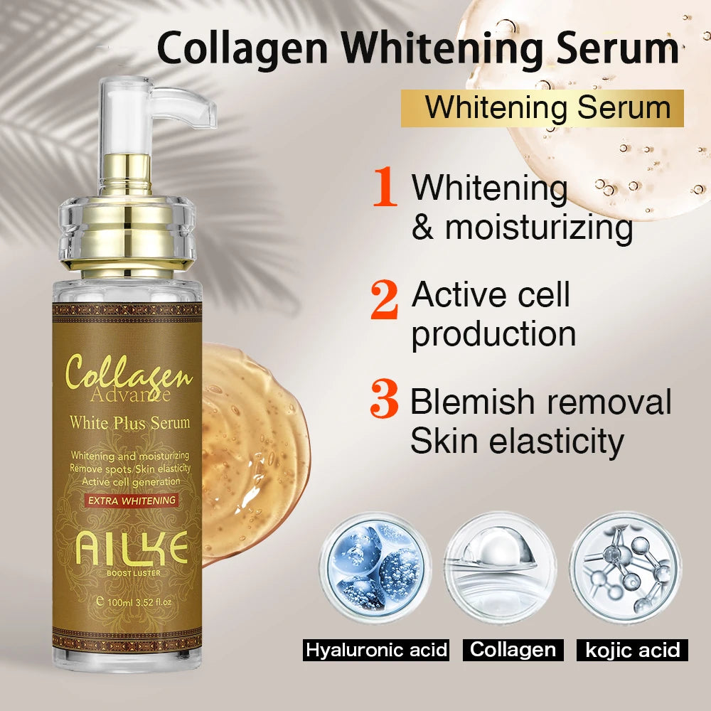 KYLIEFIT Collagen Whitening Essence For Bright Even Skin Tone