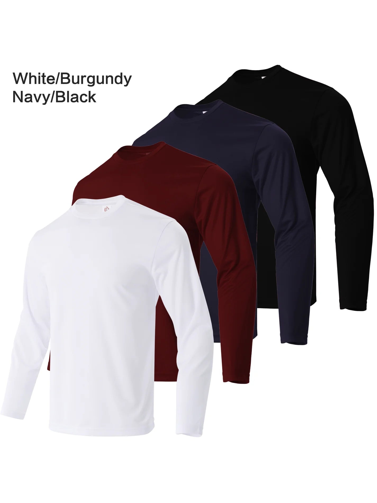 NONE Men Quick Dry Long Sleeve Sports Fitness T Shirt Running