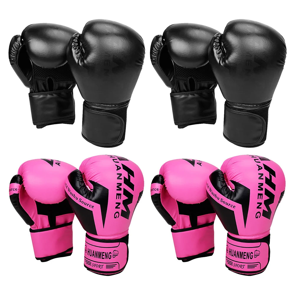 NONE Boxing Gloves Training Sparring Hook Loop Unisex Kids Adults