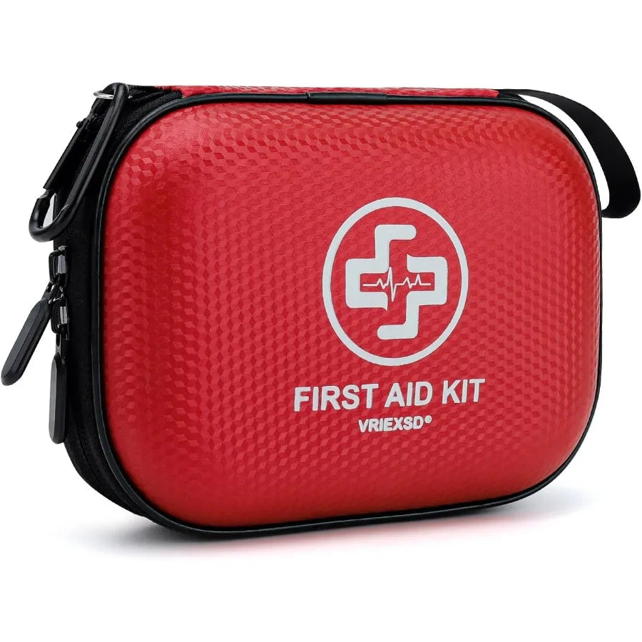 NONE Mini First Aid Kit 150 Pieces Waterproof Hard Shell