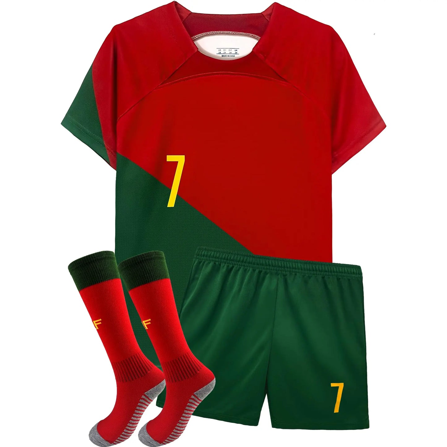 NONECN Boys Soccer Jerseys Training Uniform Kit for Kids