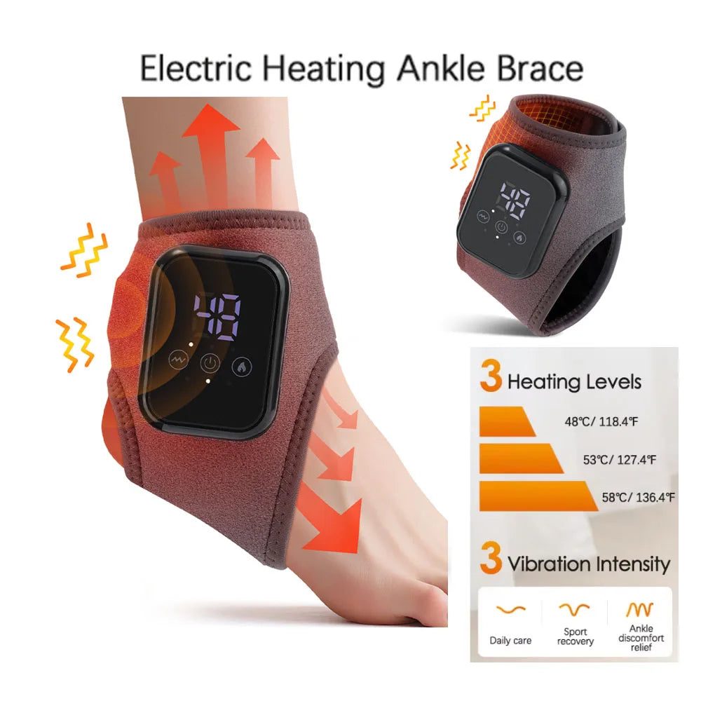 Hailicare Multiuse Electric Massager With Heating Pad And Vibration