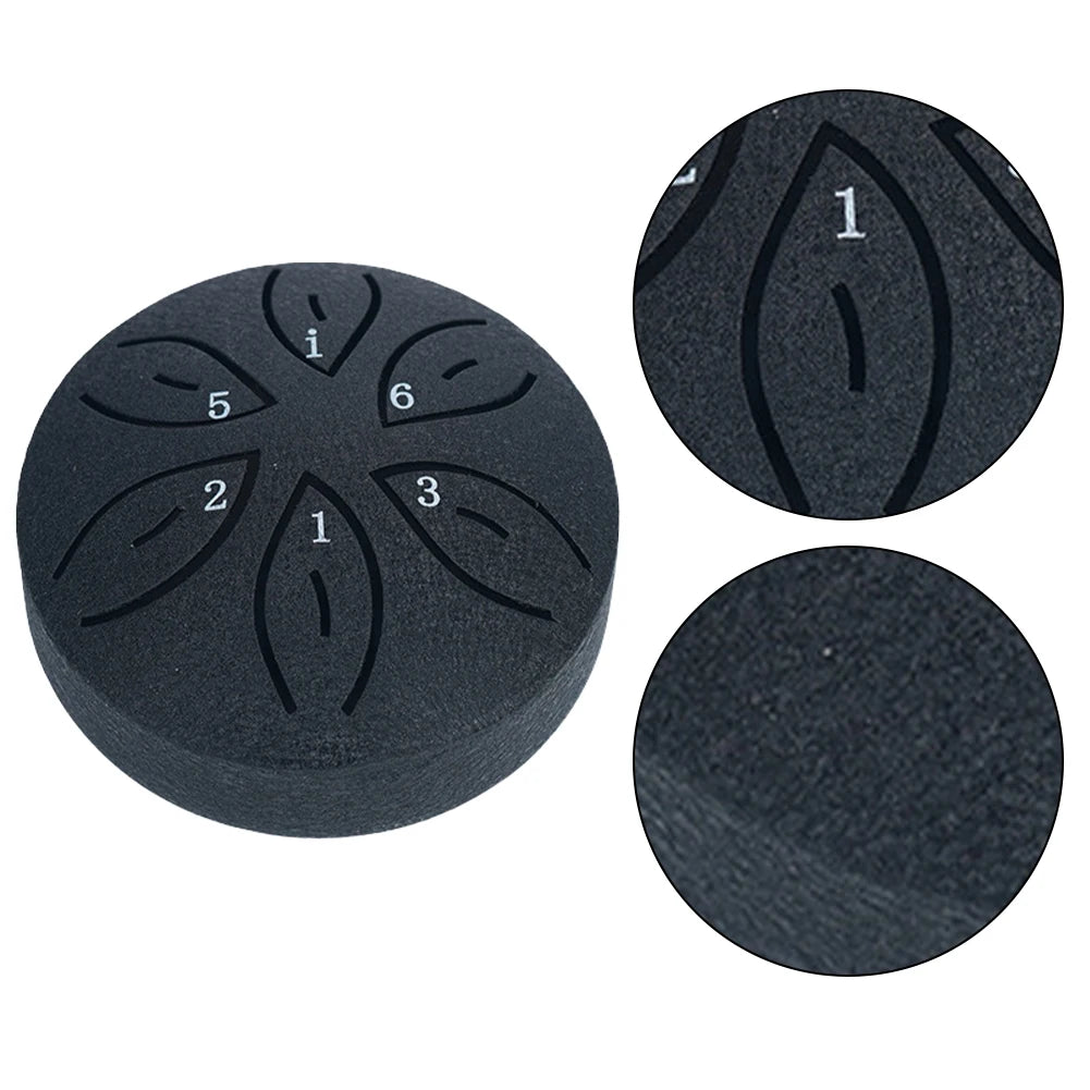 JoceStyle Weatherproof Resonant Rain Drum Six Notes Handpan YogaMeditationEnhancement