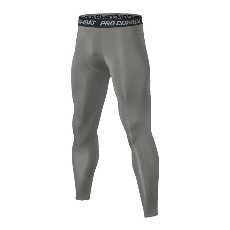 NONECN Men Compression Pants for Running Quick Dry Fit Joggers