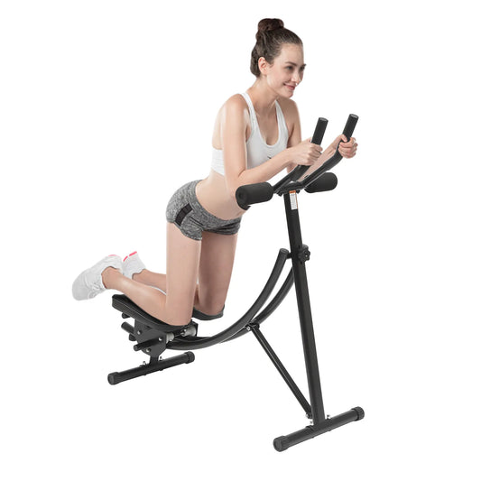 None Ab Twister Fitness Machine With Rotating Cushion Core Trainer