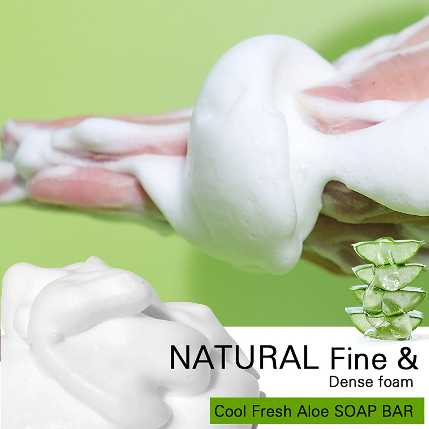 AILKE Aloe Vera Whitening Soap For Clear Radiant Skin