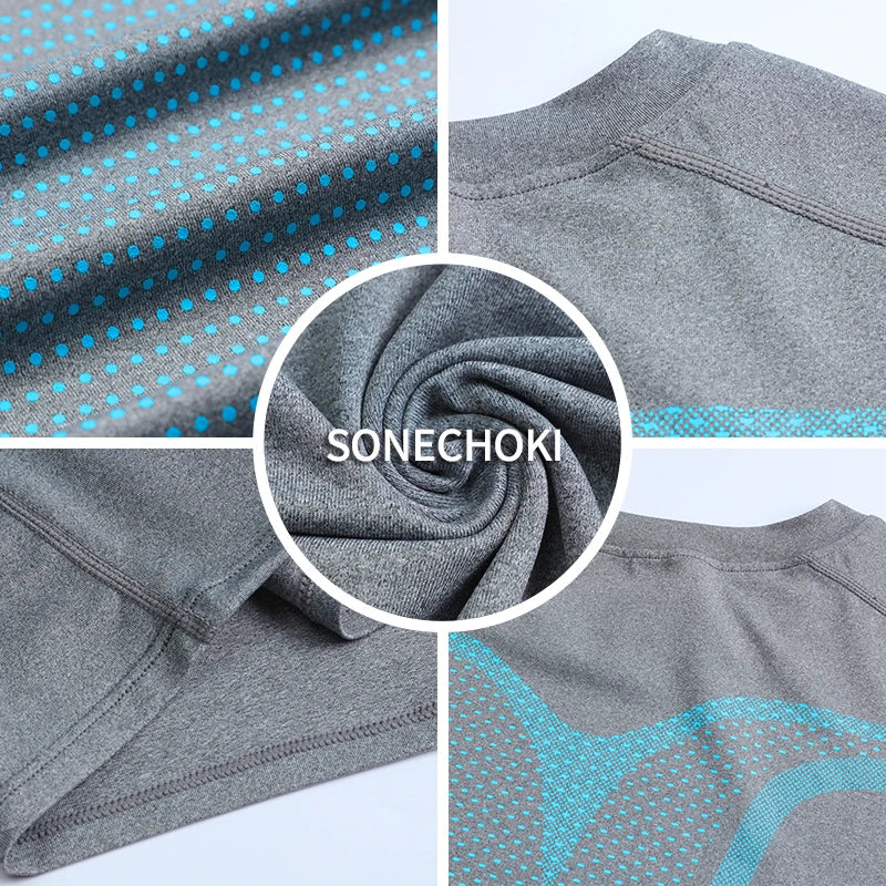 Men's Compression Tank Top Gym Shirt Sleeveless Quick Dry Printing