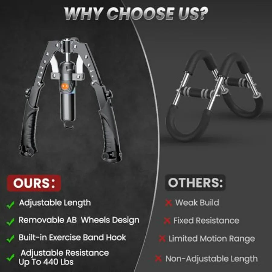 None Twister Arm Trainer 3 In 1 Hydraulic Chest Workout