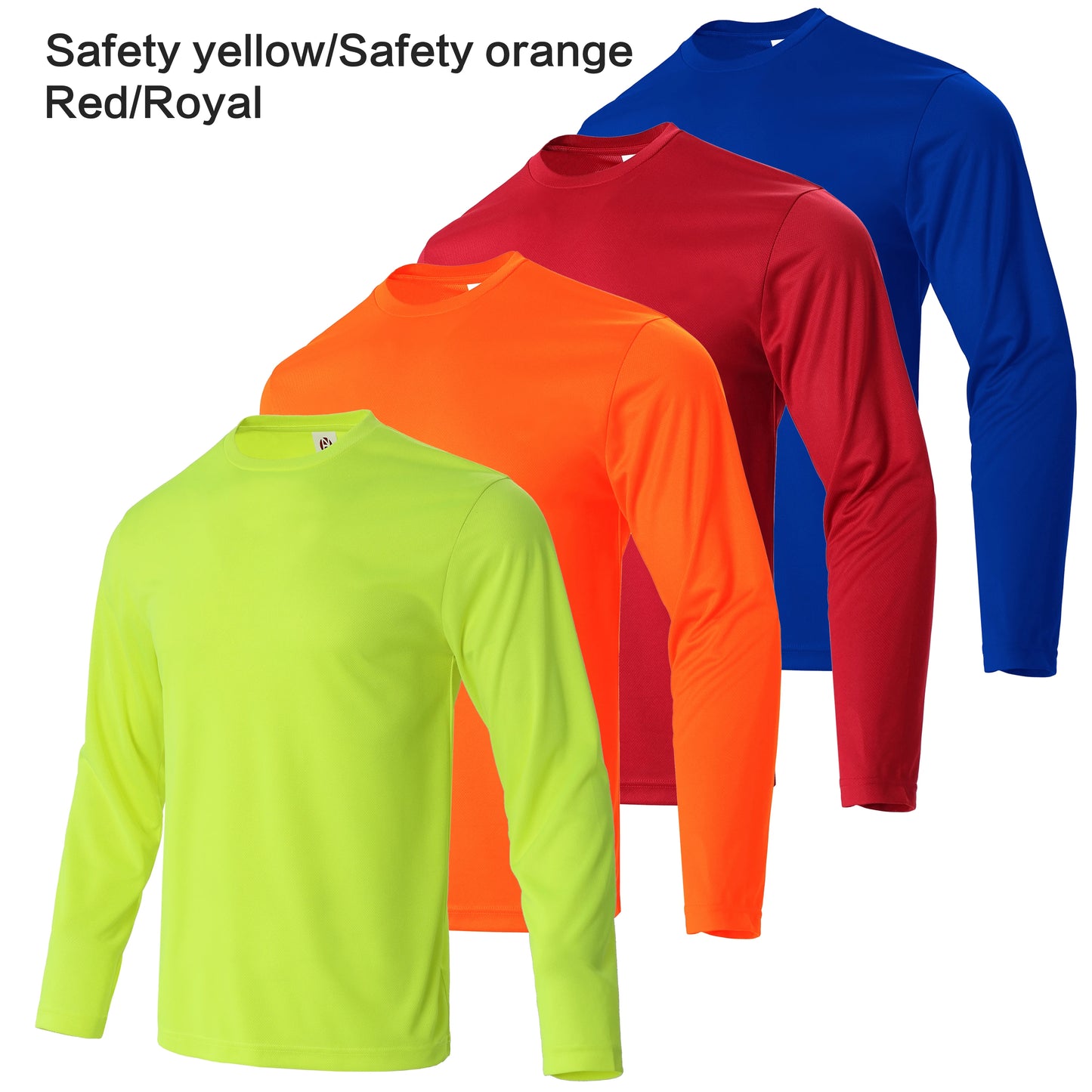 NONE Men Quick Dry Long Sleeve Sports Fitness T Shirt Running