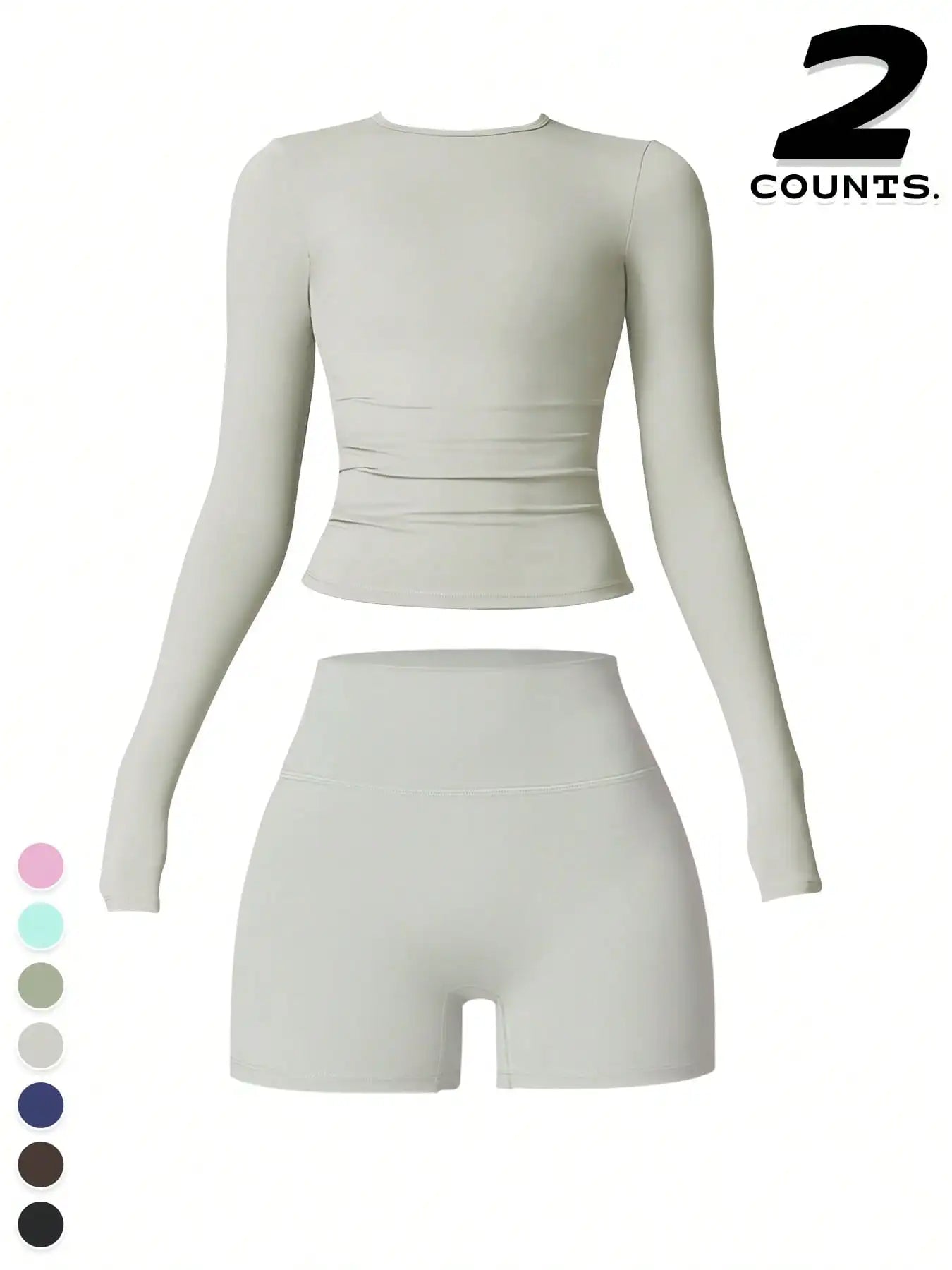 None Womens Gym Wear Set For Yoga Running And Festivals