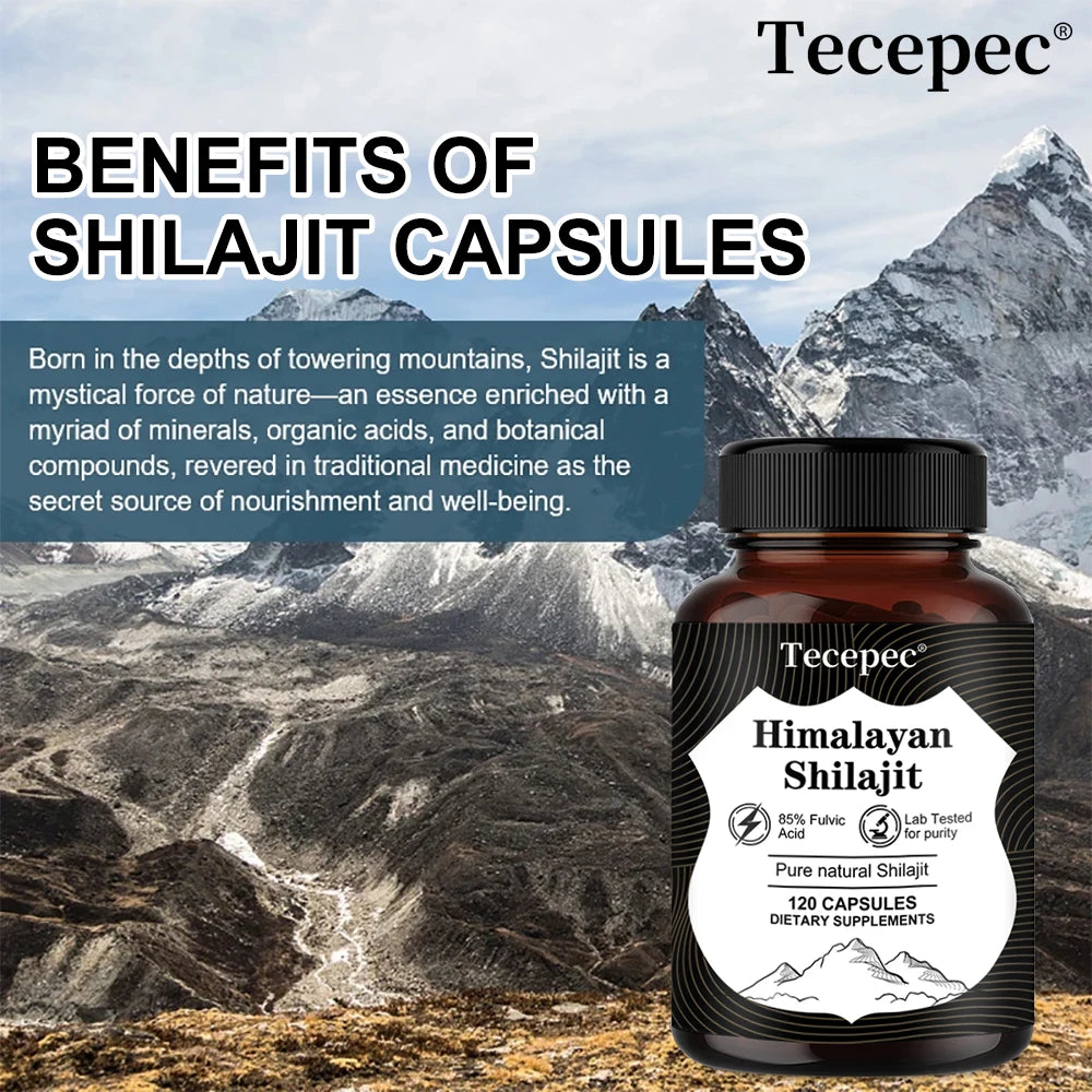Bunkell Shilajit Mineral Supplement for Muscle, Joint Health and Endurance