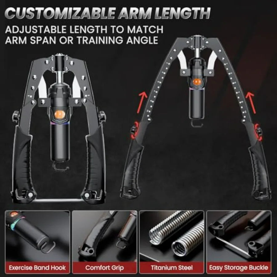 None Twister Arm Trainer 3 In 1 Hydraulic Chest Workout