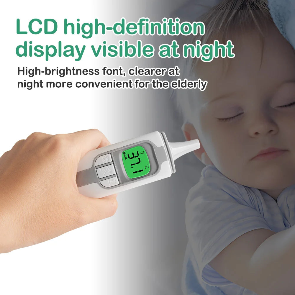 GENIAL Ear Thermometer For Adults And Kids Digital Accurate Forehead