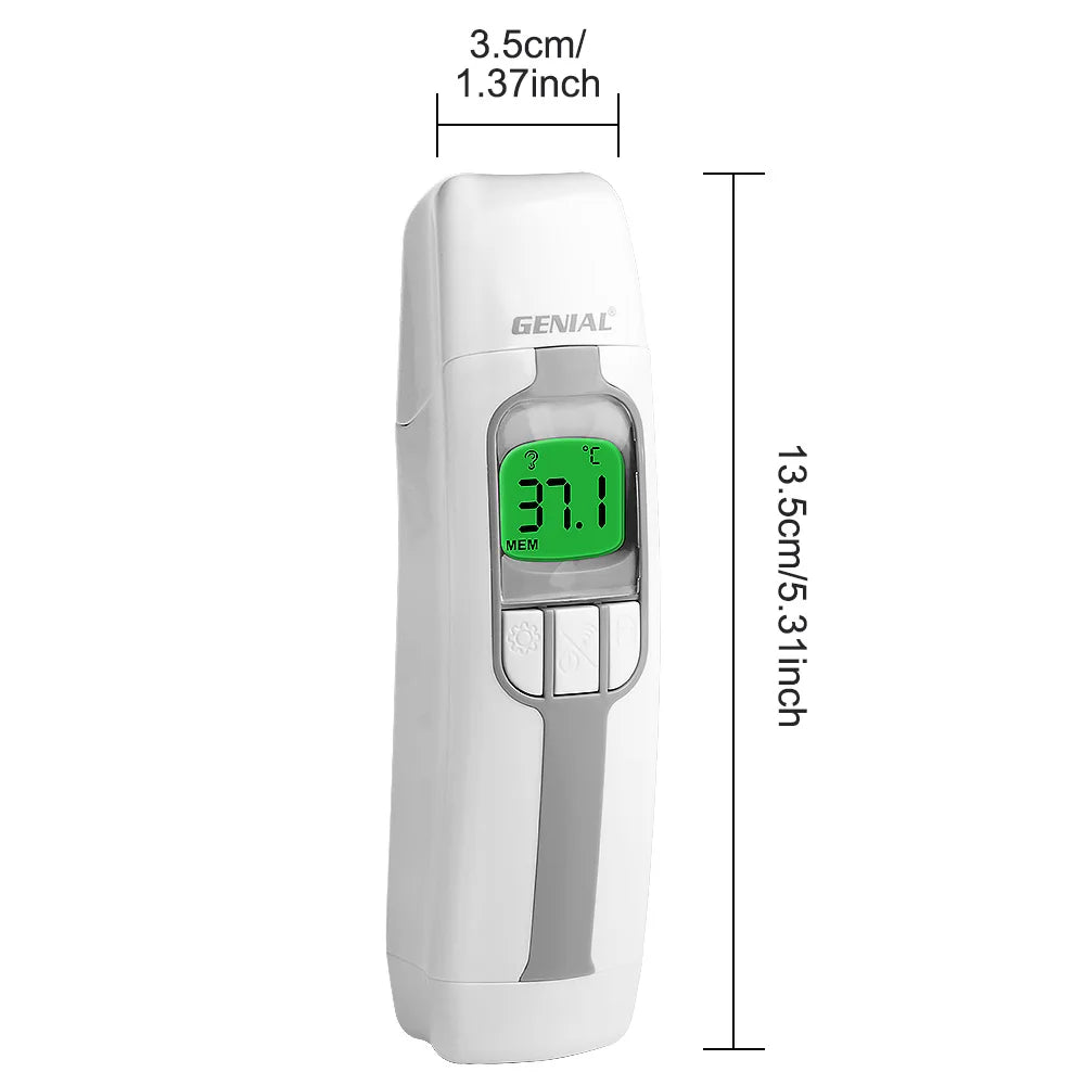 GENIAL Ear Thermometer For Adults And Kids Digital Accurate Forehead