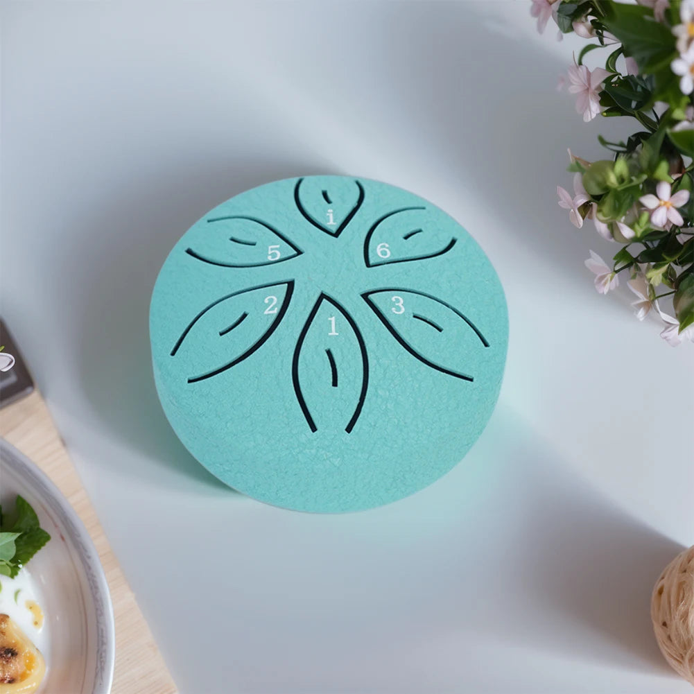 JoceStyle Weatherproof Resonant Rain Drum Six Notes Handpan YogaMeditationEnhancement