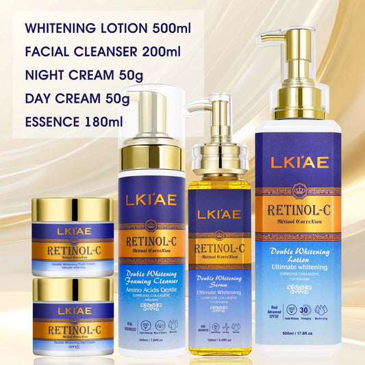 AILKE Retinol Whitening Skin Care Set With Collagen Snail Extract