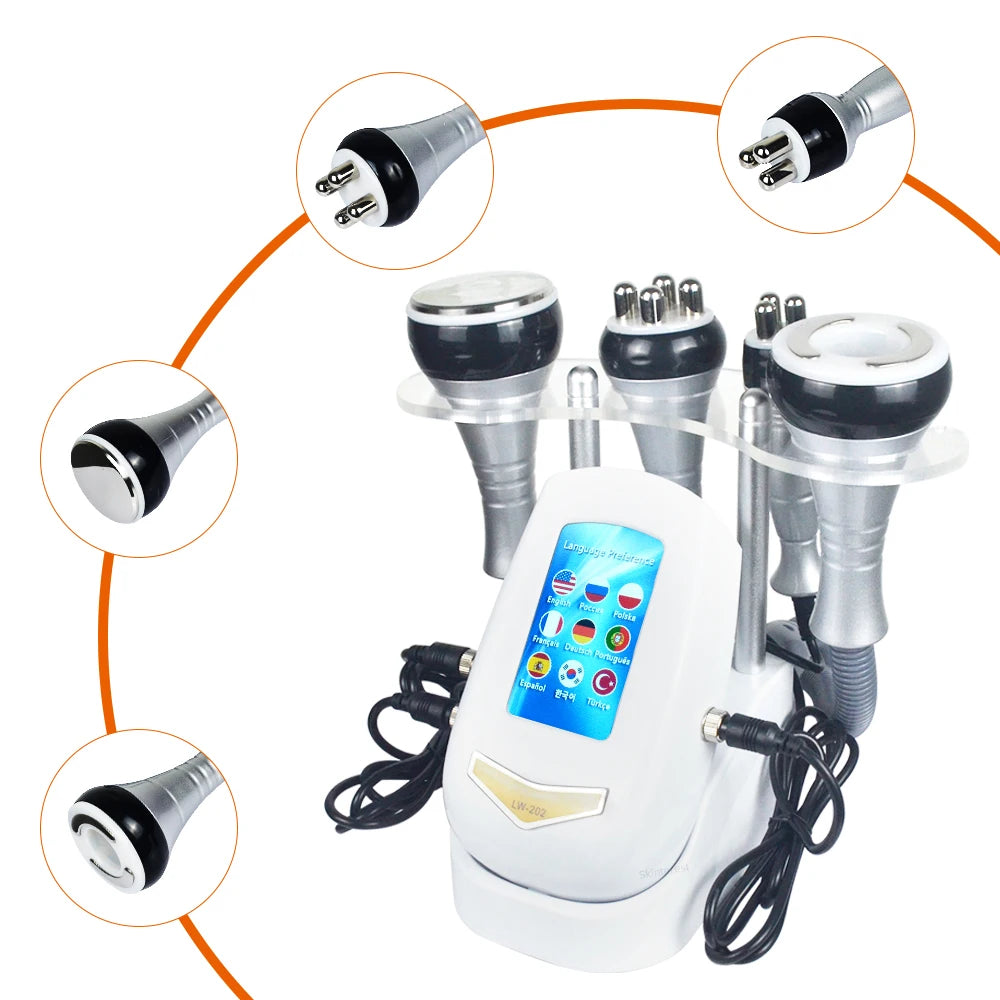 MISSHEAR Ultrasonic 4In1 40k Cavitation Slimming Machine For Body Care