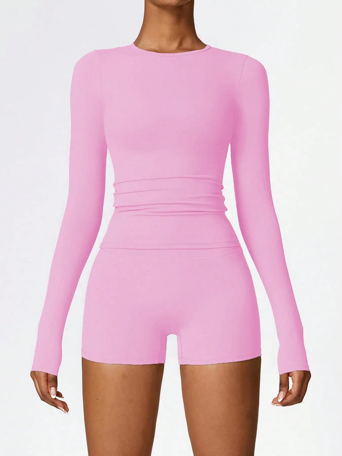 None Womens Gym Wear Set For Yoga Running And Festivals