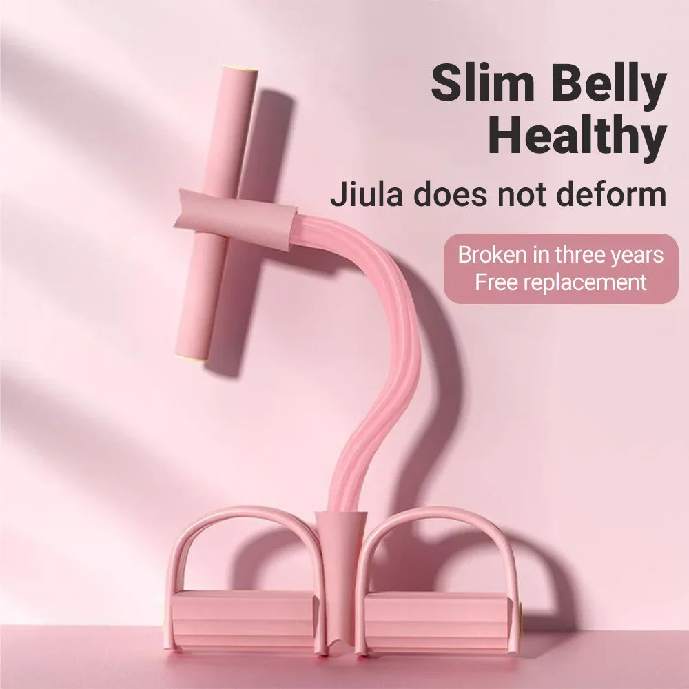 None 6 Tube Resistance Band Multi Function Tension Rope Fitness