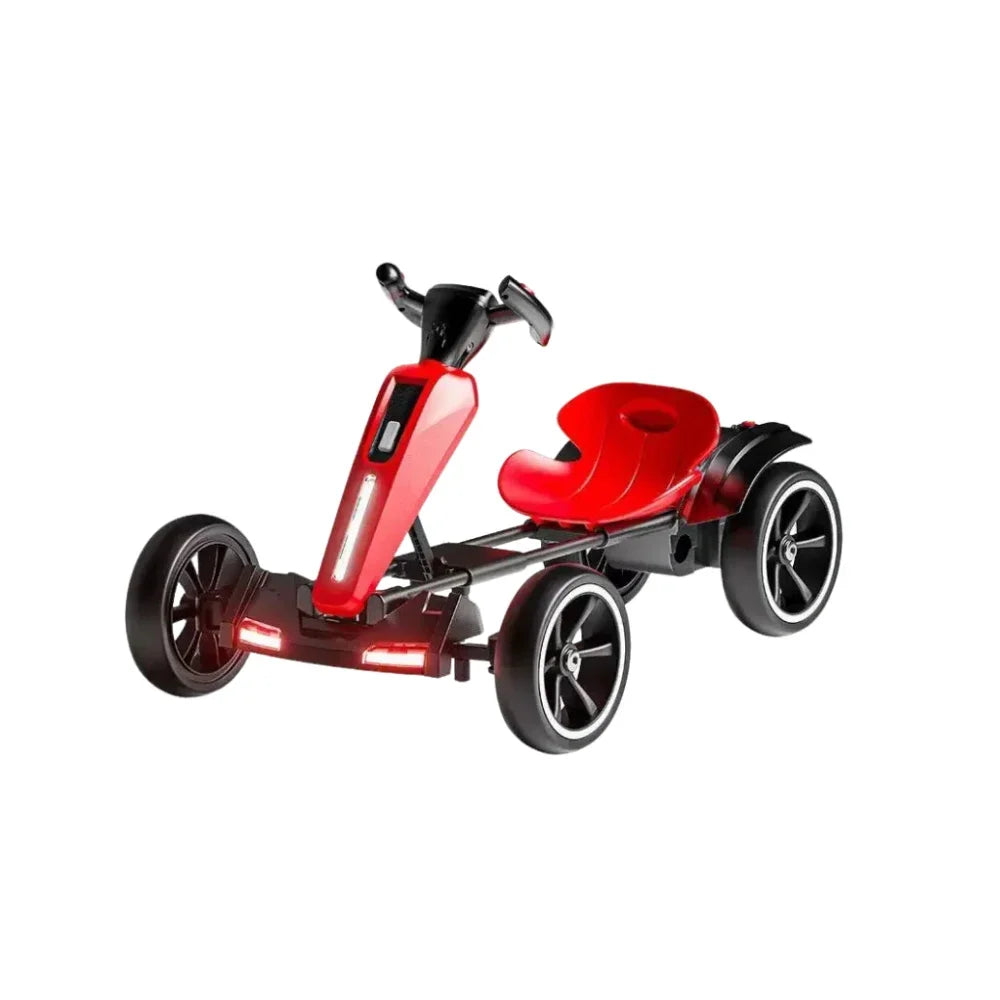 None 12V Electric Kids Go Kart Four-Wheel Ride On Toy