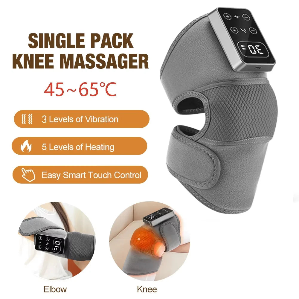 PASTSKY Heating Massage Knee Pad With Smart Vibration Hot Compress