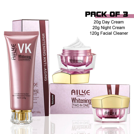 AILKE Lightening Face Cream Antioxidant Radiant Skin Firming Sodium Hyaluronate