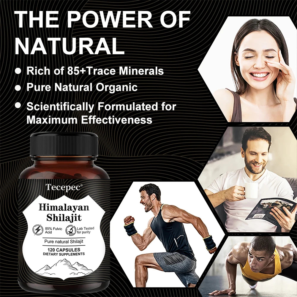 Bunkell Shilajit Mineral Supplement for Muscle, Joint Health and Endurance