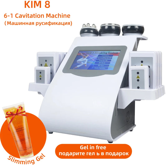 MISSHEARTH Six In One 40K Cavitation Machine Body Slimming
