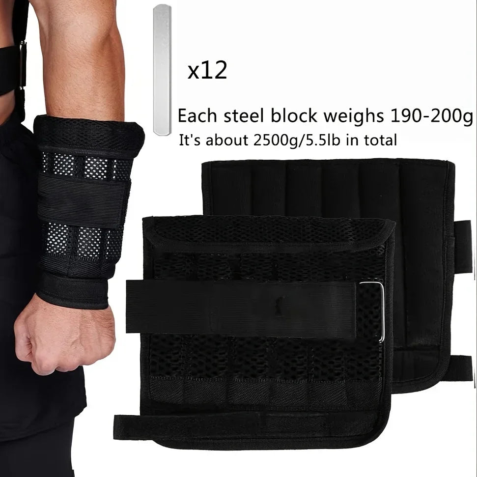 NONE Adjustable Weight Vest With Ankle And Wrist Weights