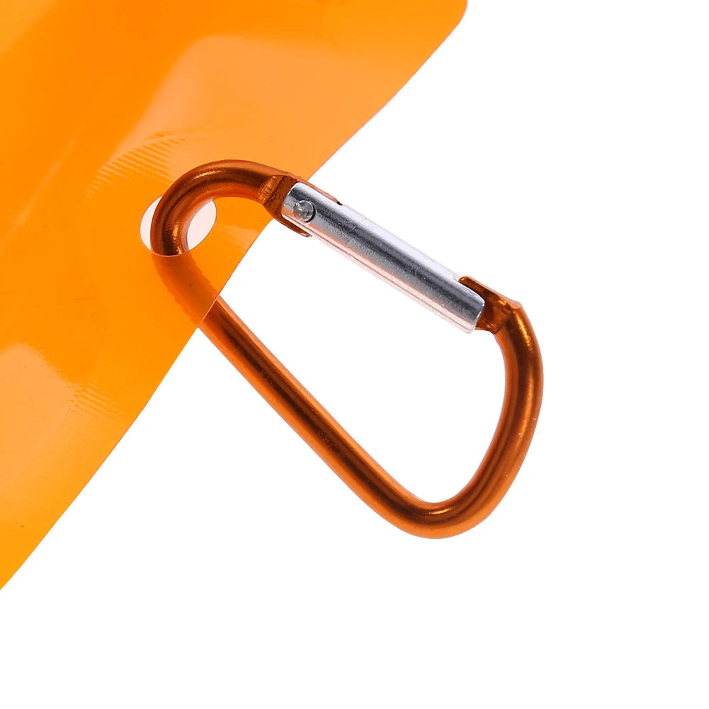 JOCESTYLE Collapsible Water Bag Foldable Canteen With Clip