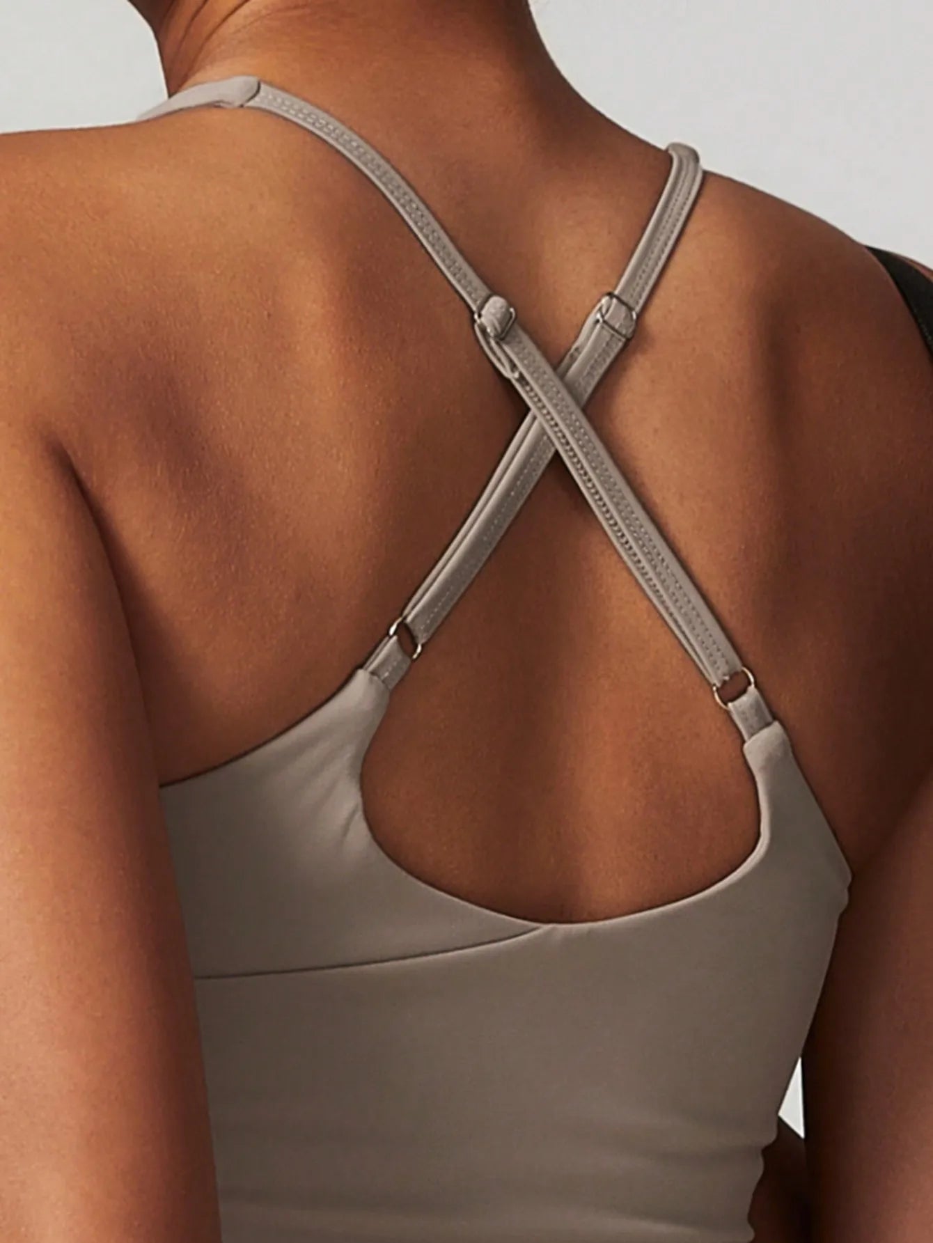 NONE 2 Piece Yoga Set High Stretch Vest And Leggings