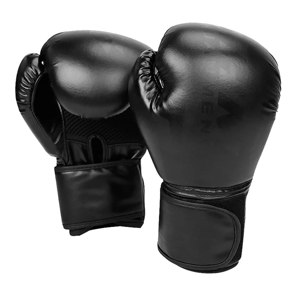NONE Boxing Gloves Training Sparring Hook Loop Unisex Kids Adults