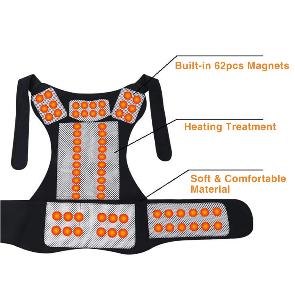 Eelhoe DearBeauty Self Heating Back Support Magnetic Therapy Waist Belt