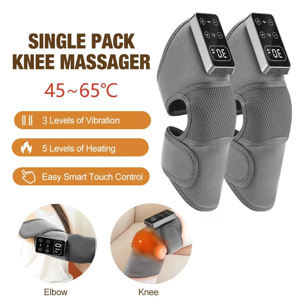 PASTSKY Heating Massage Knee Pad With Smart Vibration Hot Compress