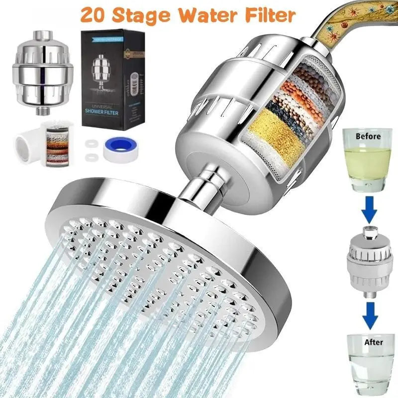 Universal Purification Cartridge For Shower Head And Bathroom Tap