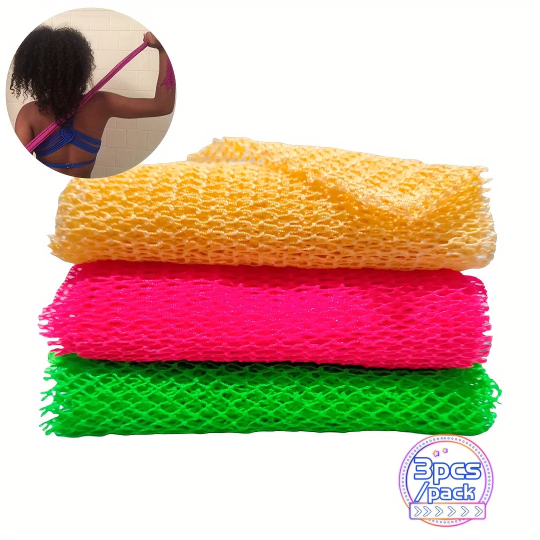 African Net Sponge Hyperexfoliating Bathing Wash Cloth LuxuriousPremium Gentle Scrub